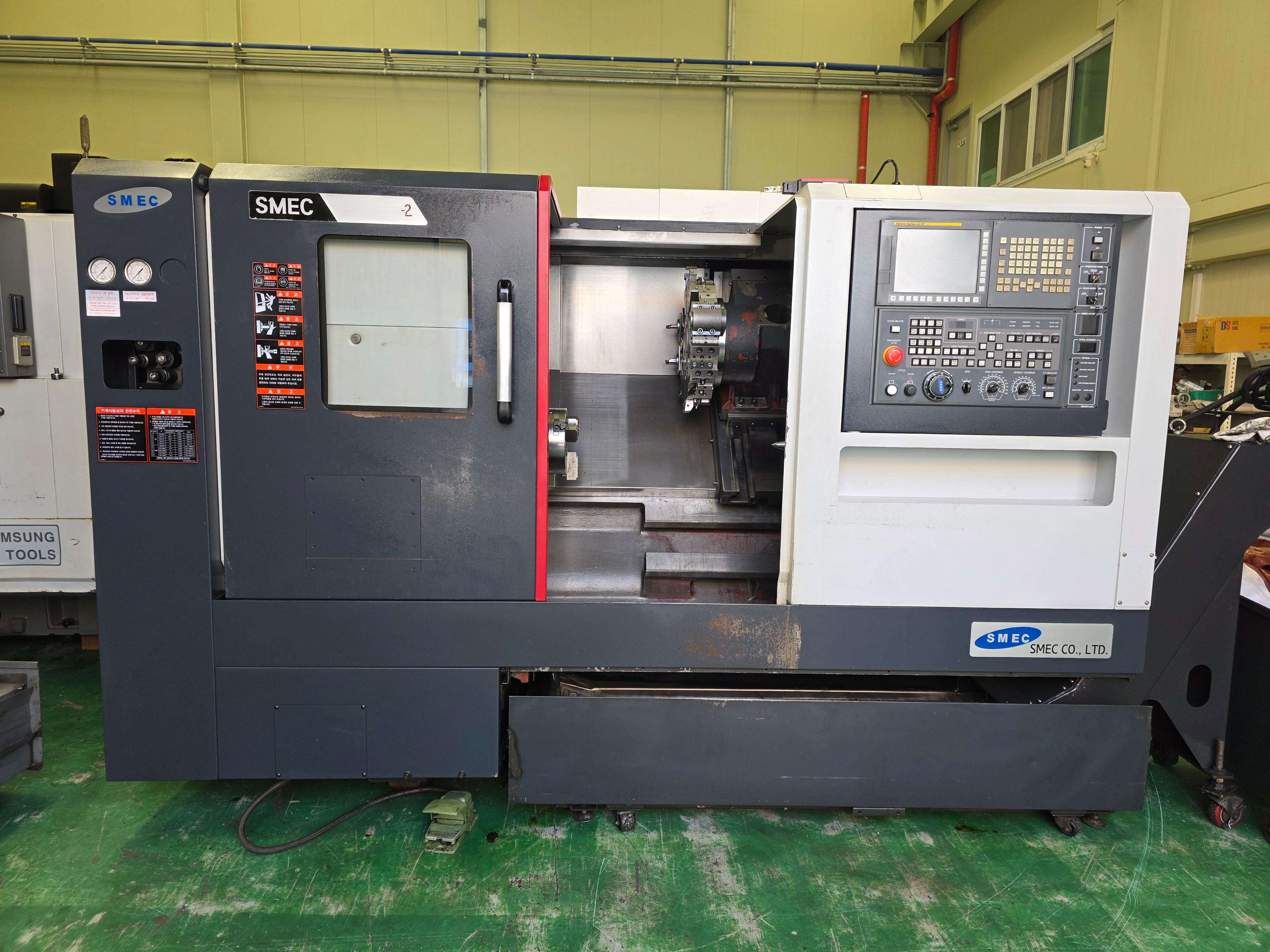 CNC LATHE 8"(10") SL2500A 2017 SMEC