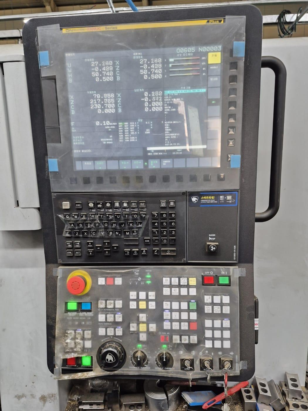 6" CNC LATHE DN SOLUTIONS LYNX2100LMA
